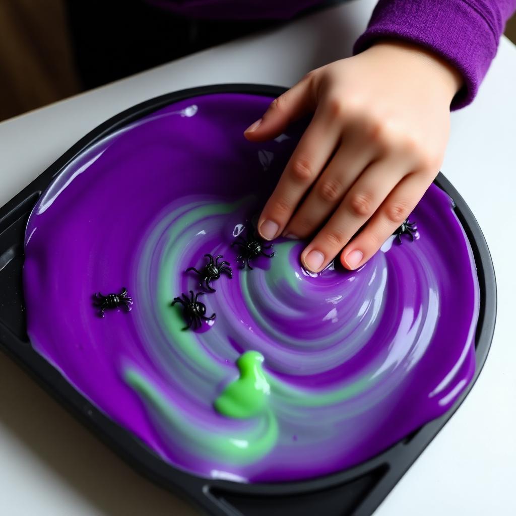 Witch's brew oobleck