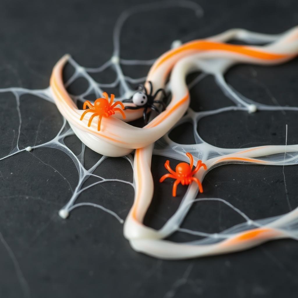 Spider-web slime